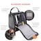 Ergodyne Full Respirator Bag, Magnetic Zipper, Gray 5185 - alternate 5